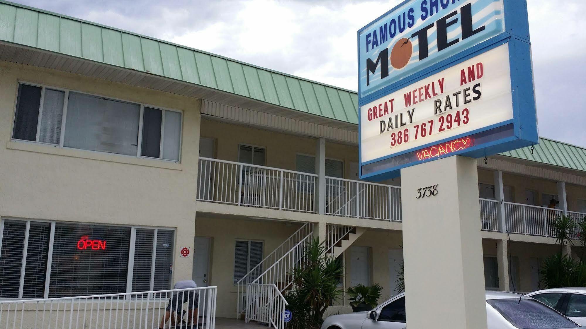 Famous Shores Motel Daytona Beach Exterior foto